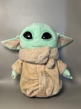 Star Wars The Child Grogu Plush Small Mattel Tan Robe Baby Yoda Stuffed Toy