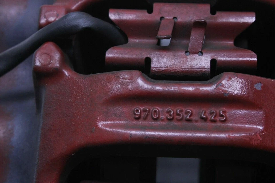 Juego de pinzas de freno trasero derecho izquierdo Porsche 911 991 2012-2016 3,4 quemadas OEM U Foto 2 de 4