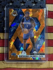 KENTAVIOUS CALDWELL-POPE 2024-25 PANINI MOSAIC #28 ORANGE ICE MOSAIC 35/49 MAGIC