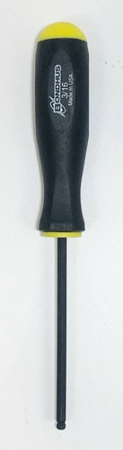 Bondhus Hex Screwdriver, Allen Balldriver Ball End Imperial Key - Picture 5 of 12