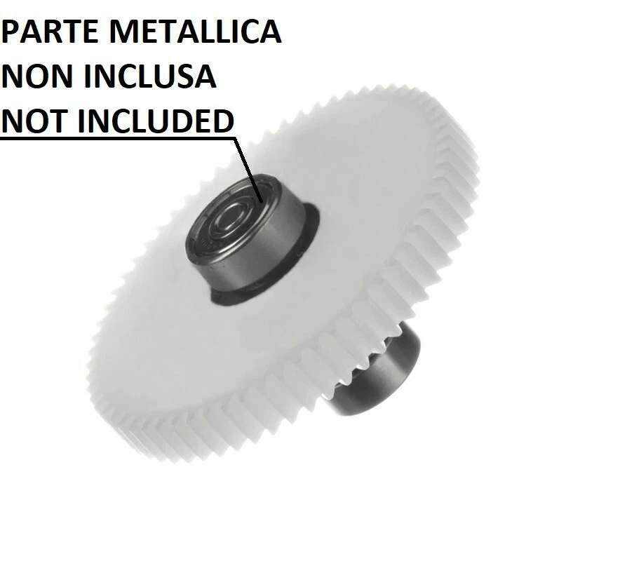 Segundo Engranaje De Nylon Para Motorreductor Elco 5057980 Granizador GBG - Imagen 2 de 4