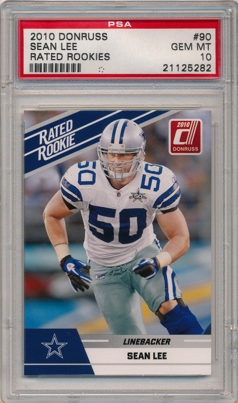 Sean Lee Donruss Rated Rookies #90 Base