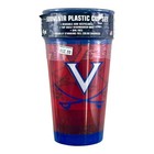 New Virginia Cavaliers 4 pc Souvenir Plastic Cup Set 22 oz Stadium Tumbler Beer