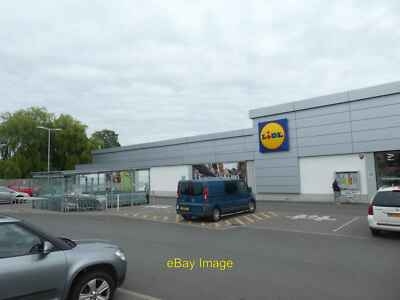 Photo 6x4 The north side of Wincanton Lidl supermarket The Lidl emblem is c2019