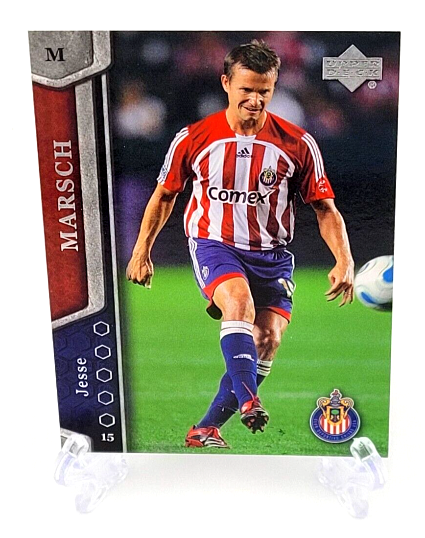 2007 Upper Deck MLS Soccer Jesse Marsch Chivas USA Trading Card