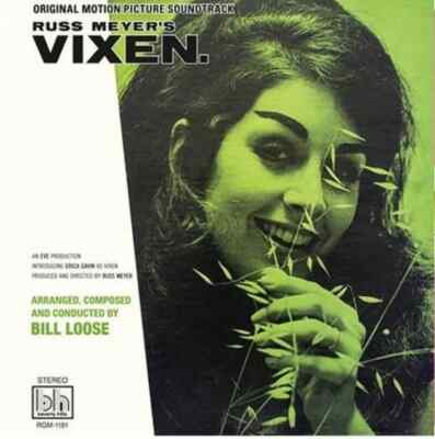 Bill Loose   Russ Meyer's Vixen OST LP Real Gone Music Reissue Coloured Vinyl