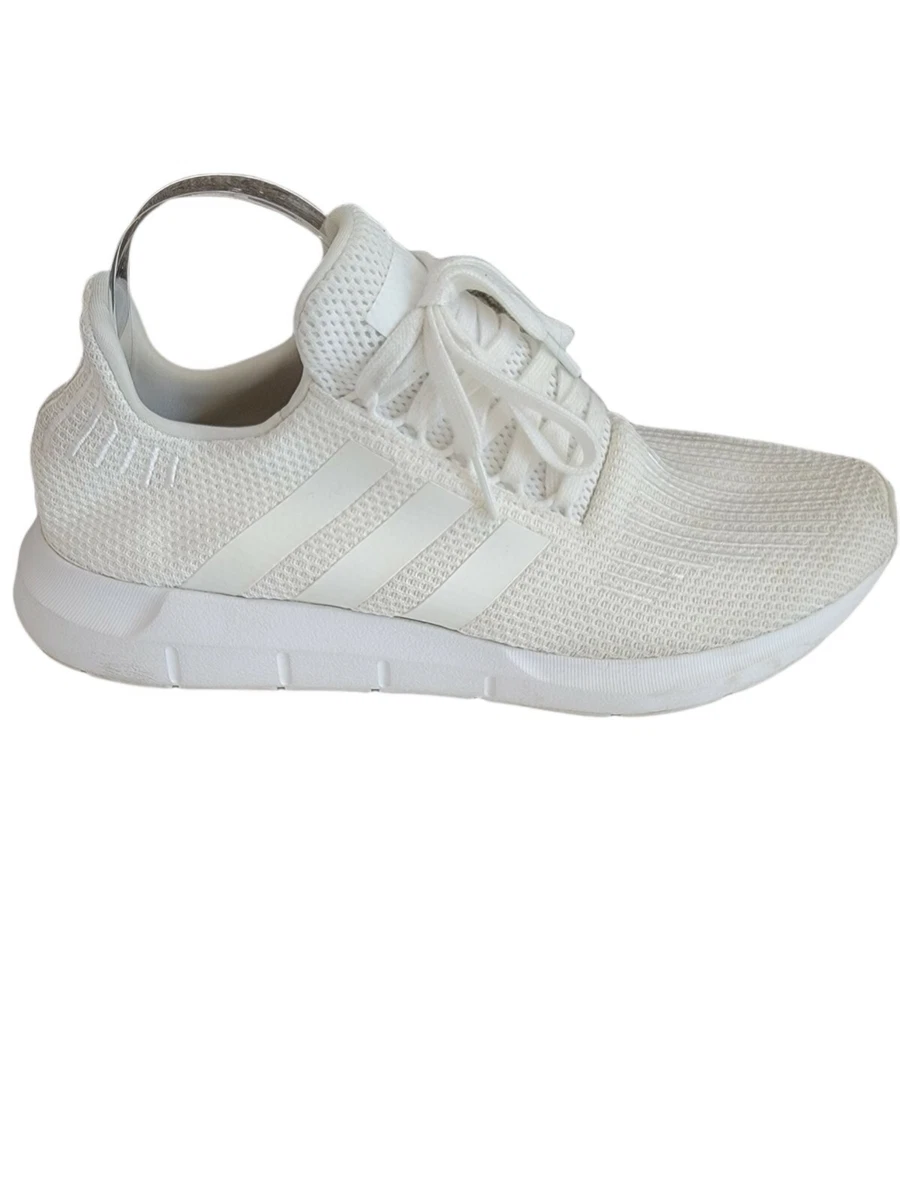 bestuurder Duplicatie Uitvoeren Adidas Men White Knit Sneakers Tennis Shoe Sz 11.5 EVM 004 001 2018 | eBay