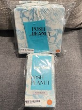 Posh Peanut Charlotte Anne Bamboo Fabric Crib Sheet  Changing Pad Cover Bundle 