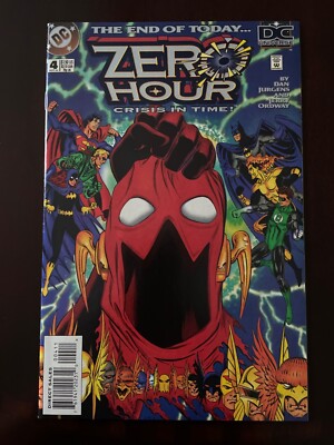 Zero Hour: Crisis In Time #4 Vol. 1 (DC, 1994) Flash Dies (Part 1), NM