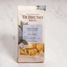 Di Bruno Bros Artisan Italian Crostini Crackers Sea Salt 7.04 oz (Pack of 12)