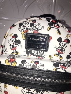 Disney Parks Mickey And Minnie Loungefly Mini Backpack BNWT NEW W