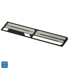 1982-1992 Camaro RS Rocker Panel Emblem Shade Tri Color Gray Black Silver EACH