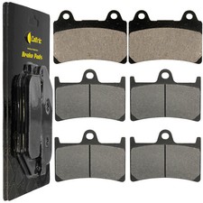 Front Rear Brake Pads for Yamaha XV1700 Road ...