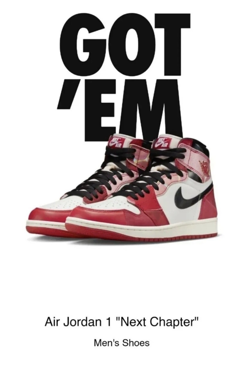 Jordan 1 Retro OG x Marvel High Spider-Man: NEXT CHAPTER | eBay