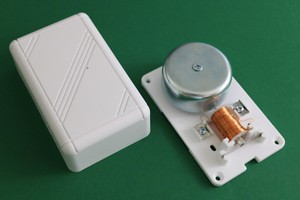 Sundi Türgong - Sonnette Classique Bim-bam 8V Pour Porte D'entrée - Design Noir Et Installation Facile