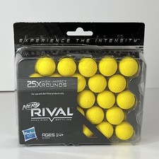 Nerf Rival Precision Battling 25X High-Impact Rounds  Hasbro  14  Yellow