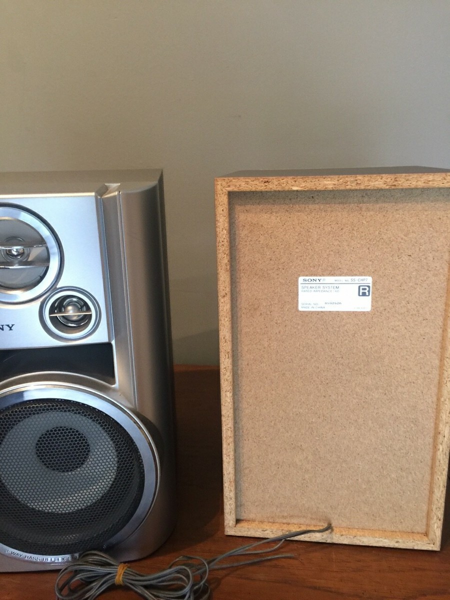 Sony SS-CHP7 Speaker Pair | 2.0 Channel | Stereo