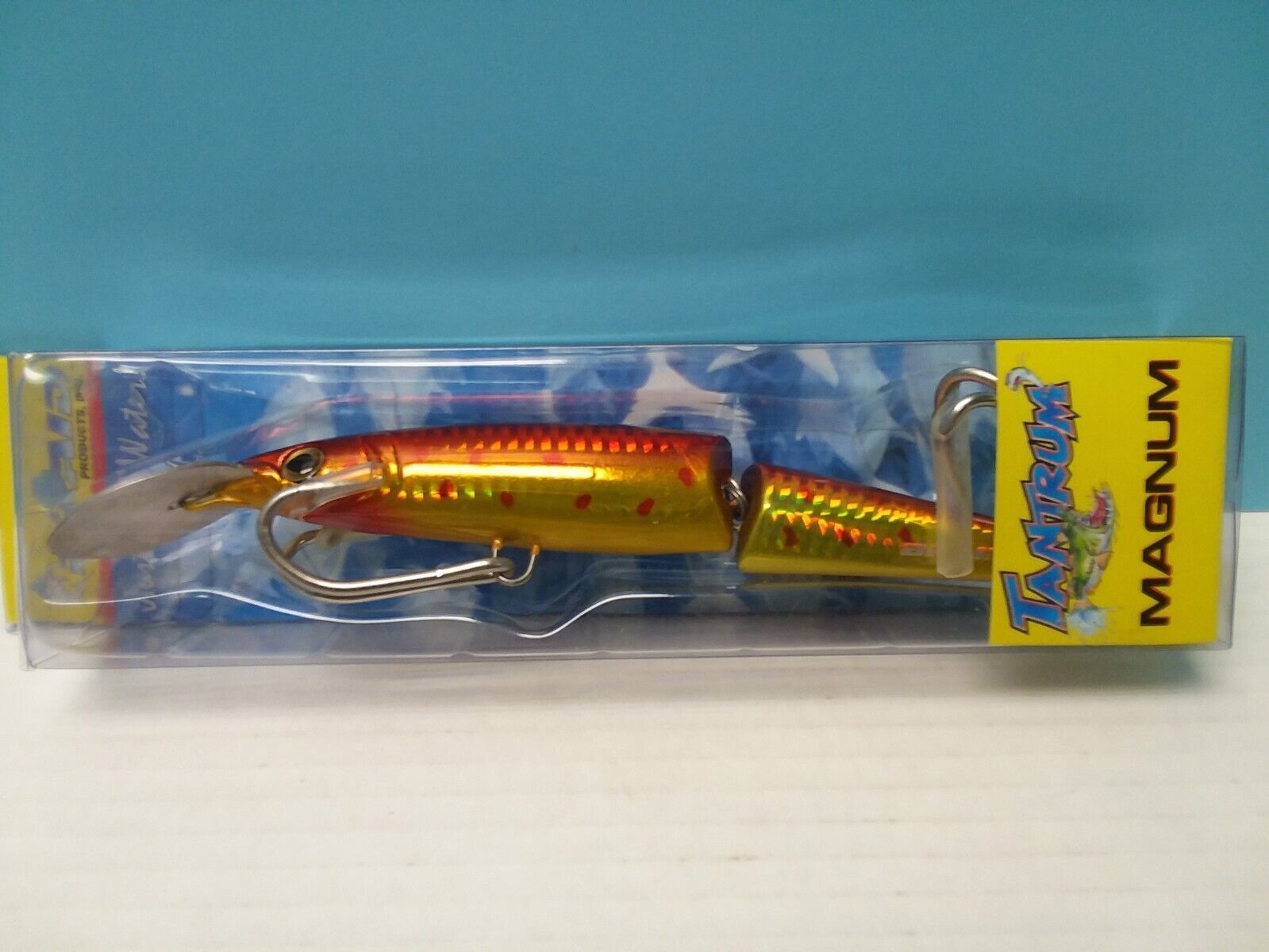Braid Tantrum Magnum - Jointed Minnow bait - Flaming Trout - 407-33 - New in Box