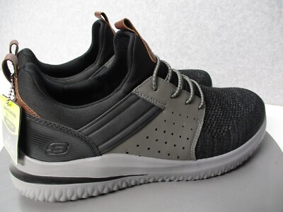 Skechers Delson 3.0 Cicada Slip On Casual Sneakers Shoes  display picture 2