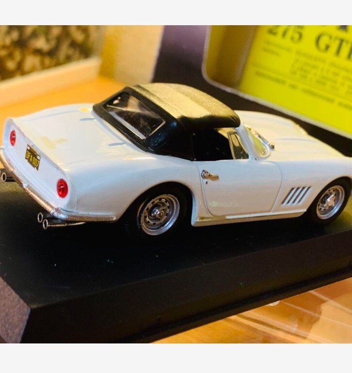 1/43 Best Model Ferrari 275 Gtb/4 1966 White MADE IN ITALY W/BOX F