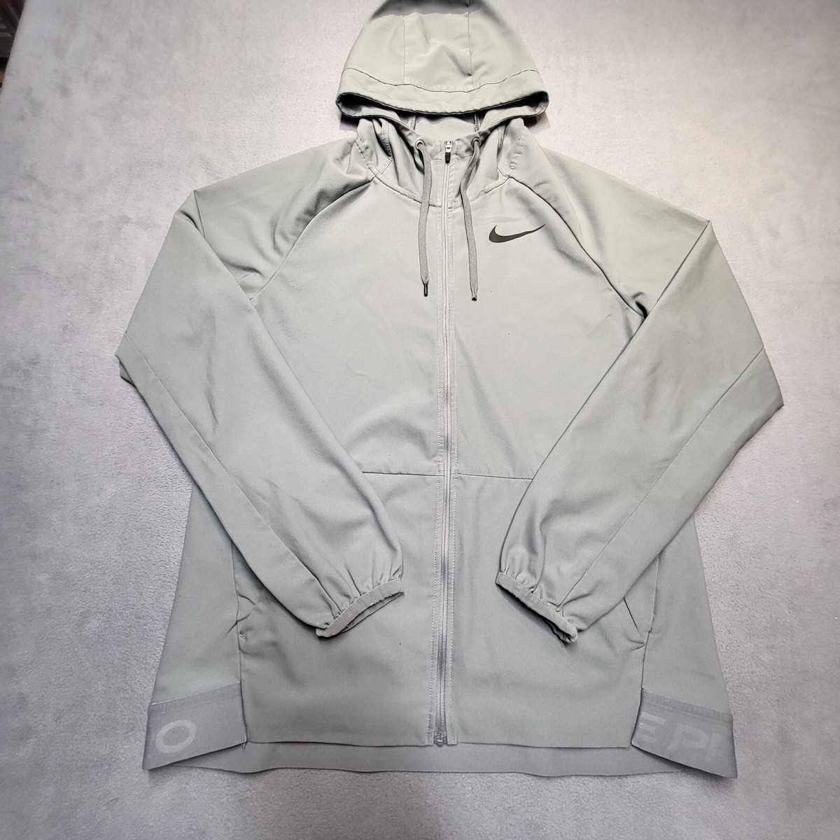 nike flex jacket grey