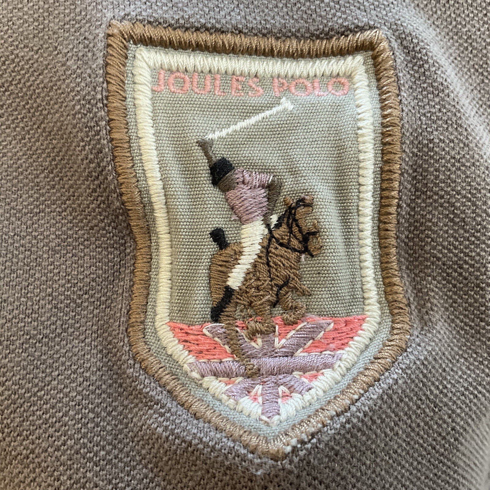 Joule Womens Polo Shirt Equestrian in the Color Smokey Size M eBay