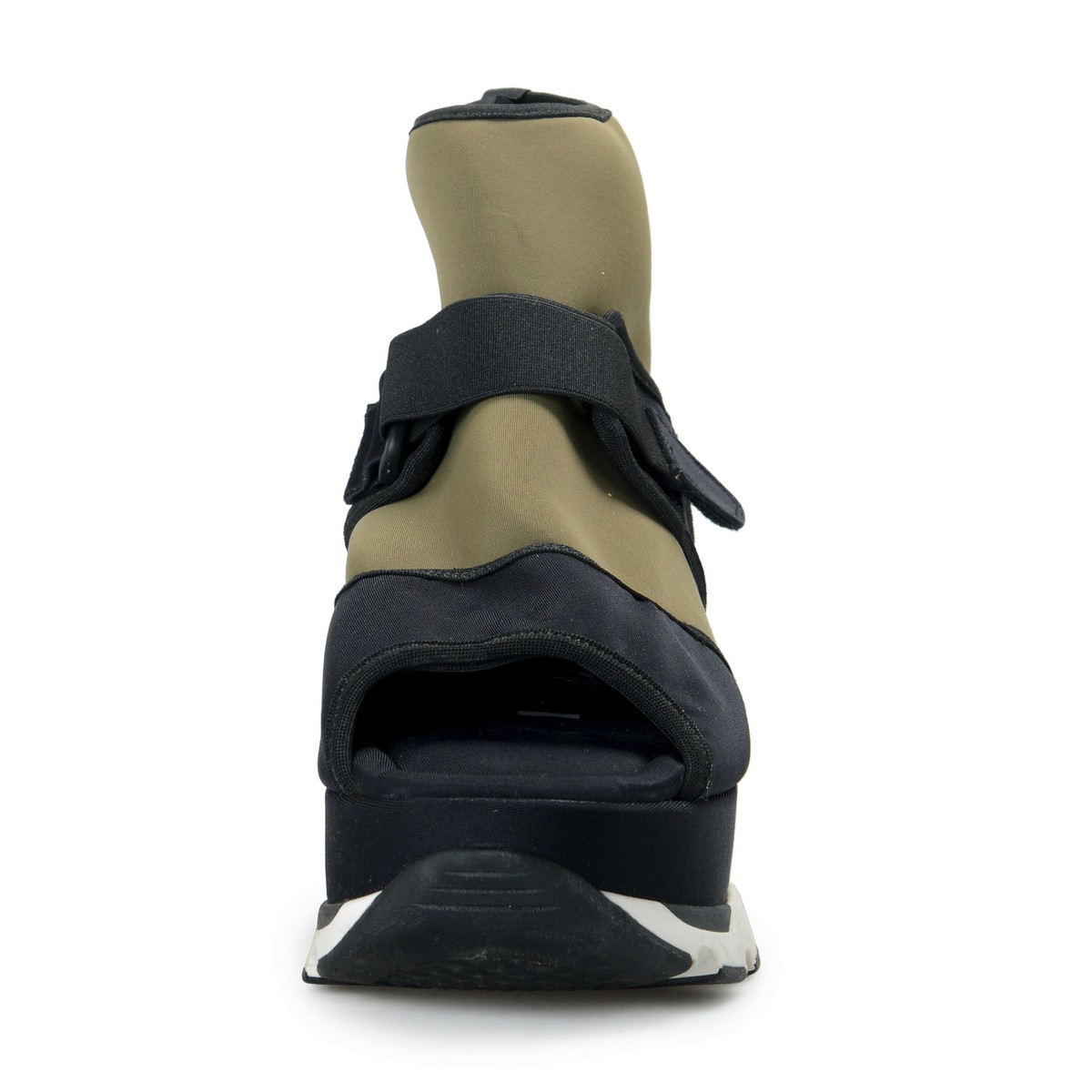 Marni Women's Multi-Color Ankle Strap Platform Sneakers
