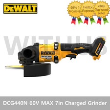 Dewalt DCG440N 60V MAX M14 180mm 7-Inch Charged Grinder Only Body - Tracking