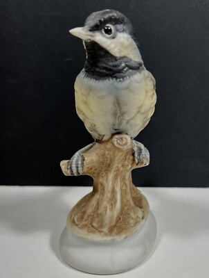 nao海外shopgallery Vintage Lefton CHICKADEE Porcelain Figurine Hand Painted KW 6609