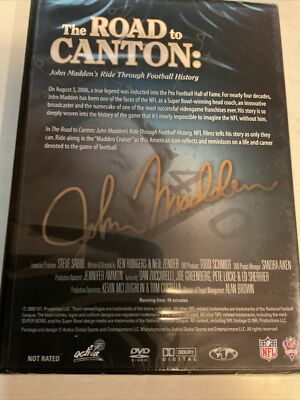 The Road to Canton John Madden DVD 2009 Ride Through Football