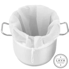 Drawstring Straining Brew Bag Extra Large Fine Mesh for Fruit Grape Wine Beer US