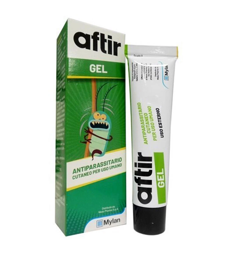 MYLAN AFTIR Gel Anti-Pidocchi - Antiparassitario Cutaneo - Tubetto da 40 gr