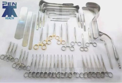 Basic Laparotomy 104 Pieces Set General surgery Instrument Excellent Quality