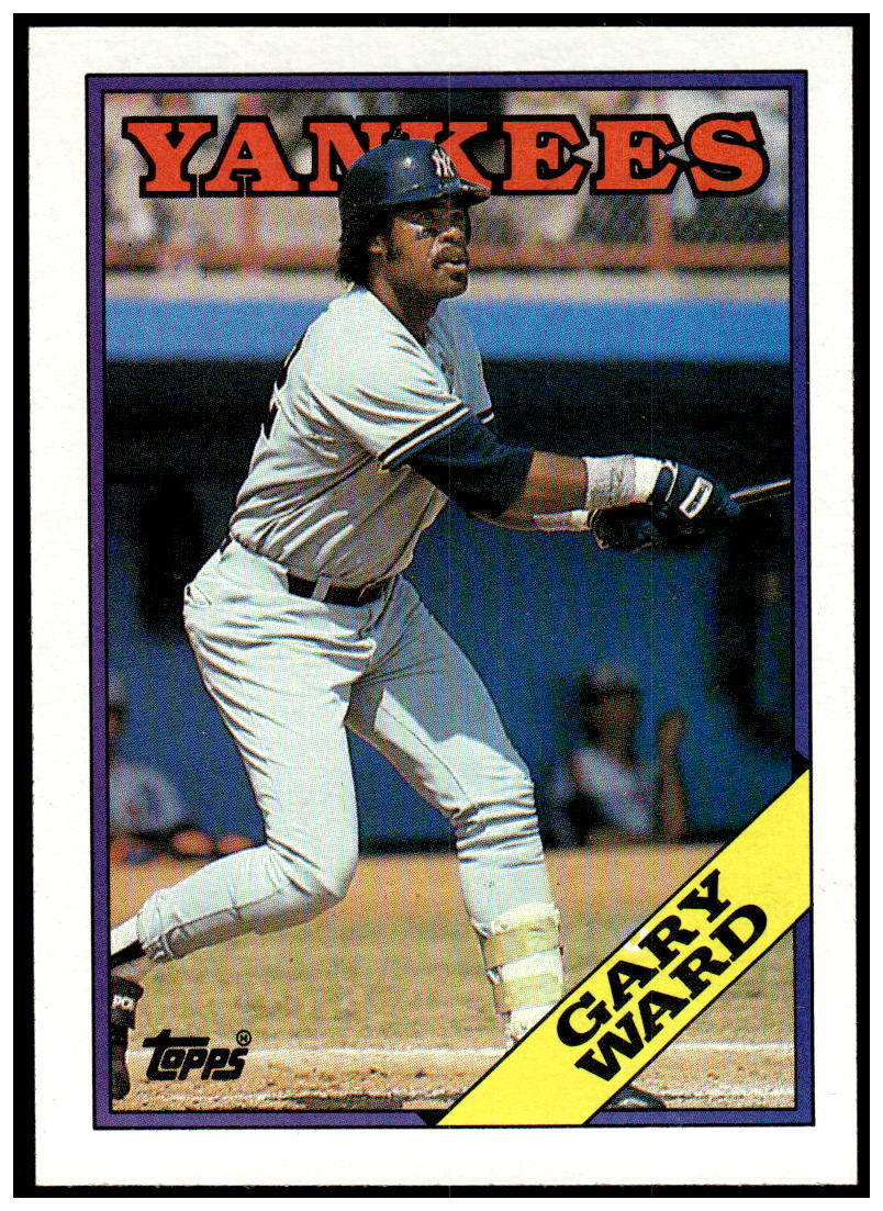 1988 Topps #235 Gary Ward NM