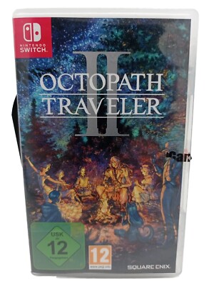  Nintendo Switch Spiel Octopath Traveller II JRPG Rollenspiel Anime Neuwertig  