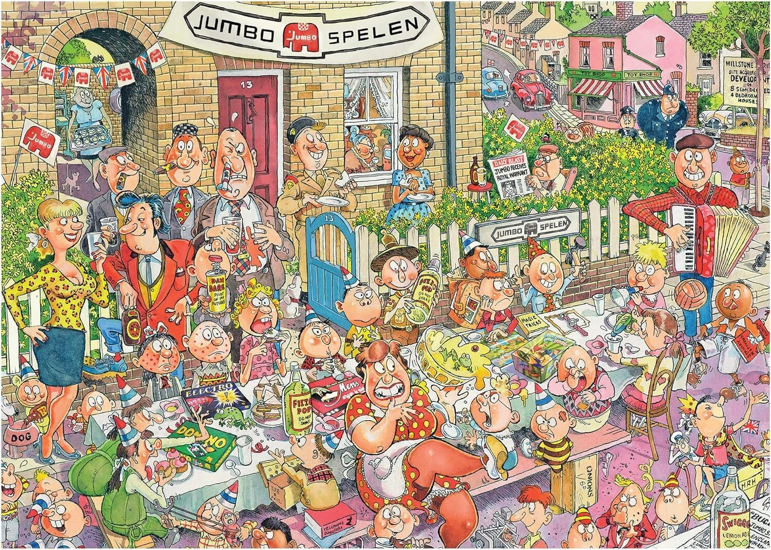 WASGIJ Destiny - 170 years of Jumbo, 1000pc Jigsaw Puzzle, 1119800223