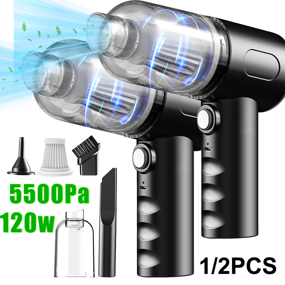 Electric Compressed Air Duster Blower 45000RPM Vacuum Cleaner for Home PC Car