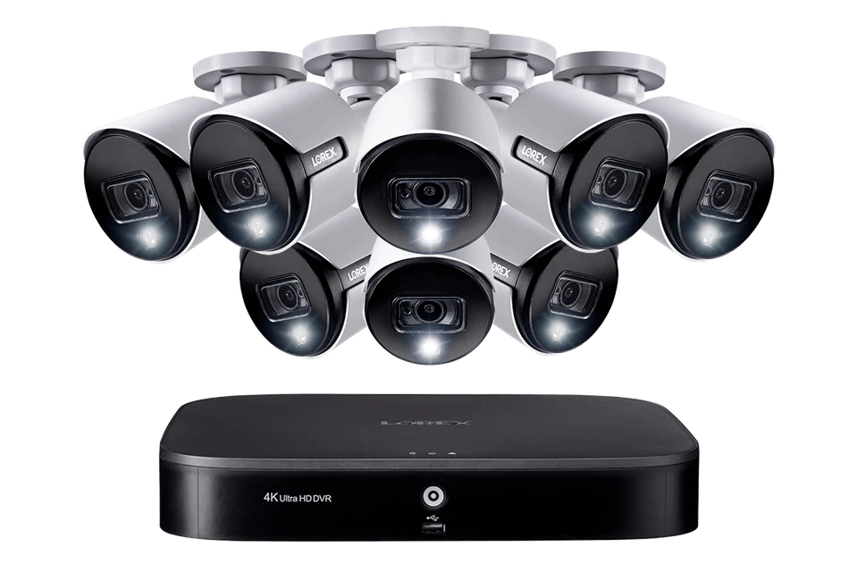 LOREX 2KAD88R 4K 8 Channel DVR Smart 2TB & 8-2K 5MP Deterrence Security Camera🔥 - Image 2 of 4