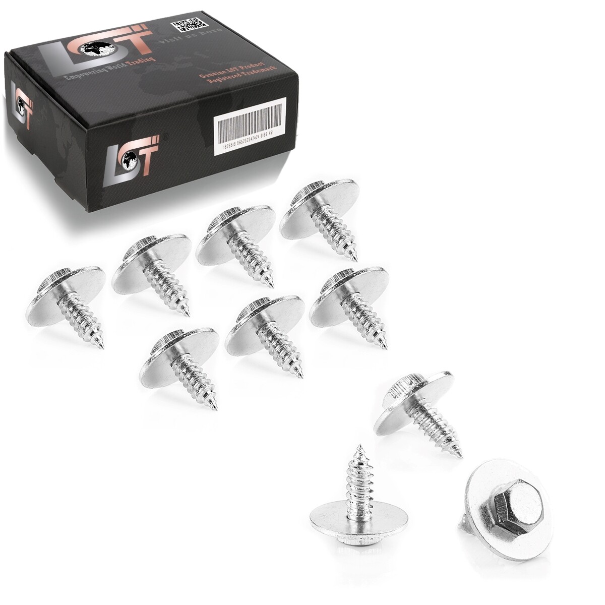 10x for MERCEDES BENZ Fender Screws with Washers Fastening