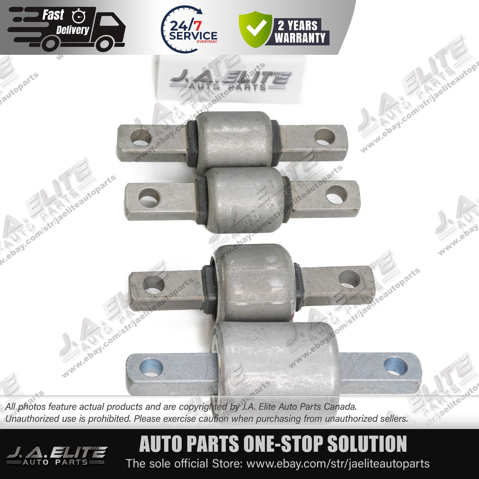 4pcs Front Upper & Lower Control Arm Bushing fit Ferrari 458 488 812