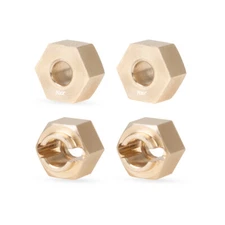 Brass Wheel Hex Hub Extenders for 1/18 RC Crawler Car TRX4M Upgrade Accessories