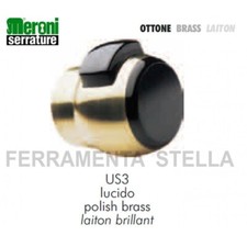SERRATURA MERONI PREMI APRI NOVA ART 11 OROLUCIDO US3 PORTA LEGNO ALLUMINIO