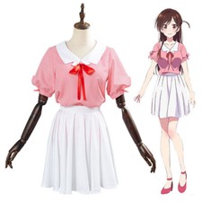 Anime Rent a Girlfriend Mizuhara Chizuru Cosplay Costumes Full Set Outfits Props