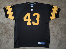 Reebok 2009 Troy Polamalu Pittsburgh Steelers NFL Jersey ~ Size 54