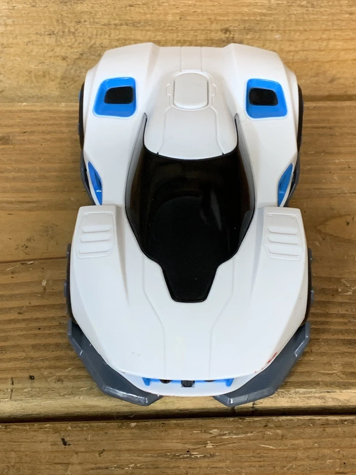 Vehículo RC inteligente blanco robótico Rev 0420 coche exótico Wow Wee Bluetooth juguete probado Foto 3 de 4