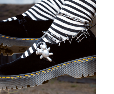 DR MARTENS HEAVEN BY MARC JACOBS Mary Jane Shoes Black Velvet | eBay