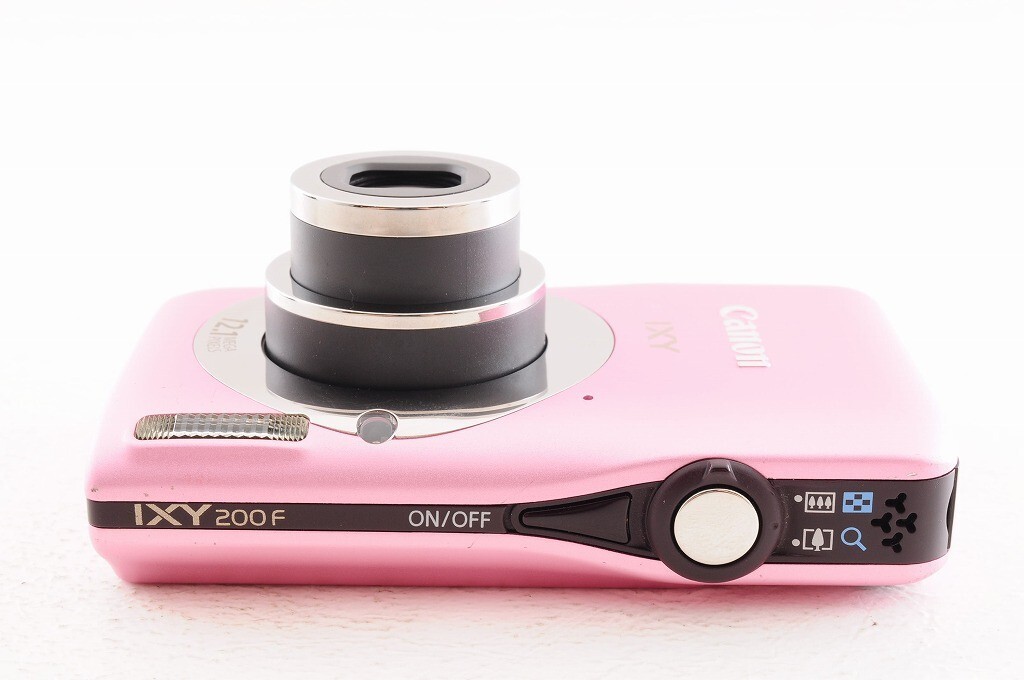Canon IXY 200F 12.1MP Compact Digital Camera Pink SD1300 IS ELPH 