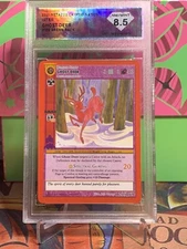2021 METAZOO CN GHOST DEER 1st EDITION Non HOLO - Error Green Back Dsg 8.5