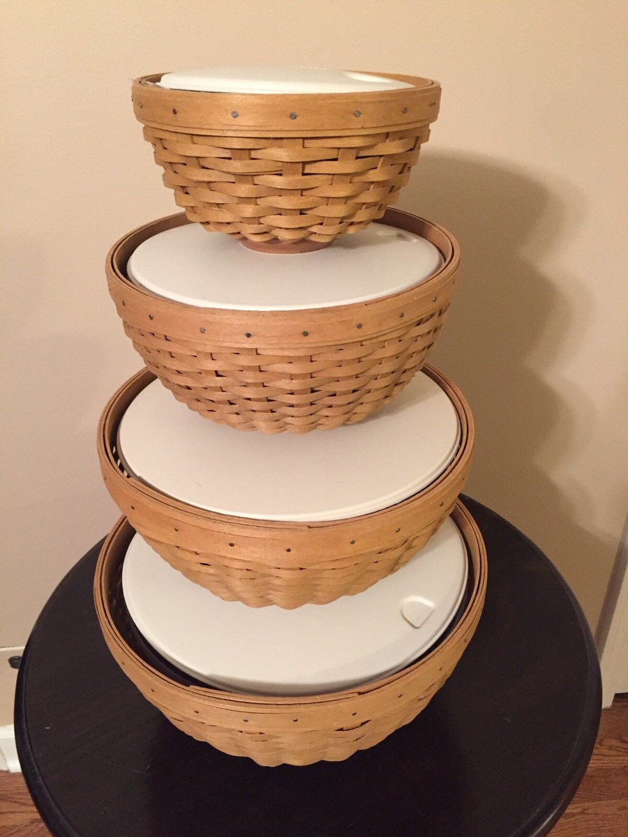 Longaberger バック Longaberger SQUARE Basket with Handle and Plastic Liner | eBay