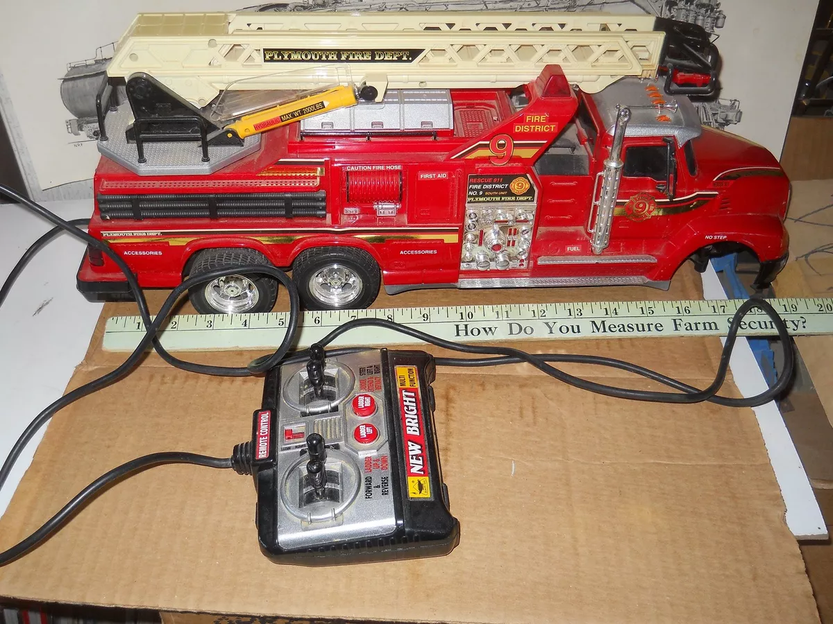New bright fire truck parts deals